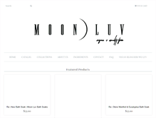 Tablet Screenshot of moonluv.com
